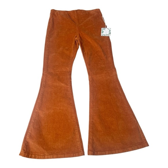 Chelsea & Violet Carmel Big Girls Flared Leg Pull On Corduroy Pants Size Large - Picture 10 of 12
